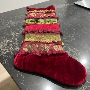 31-inch Christmas Stocking Card Holder